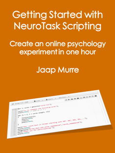 Getting Started with NeuroTask Scripting book